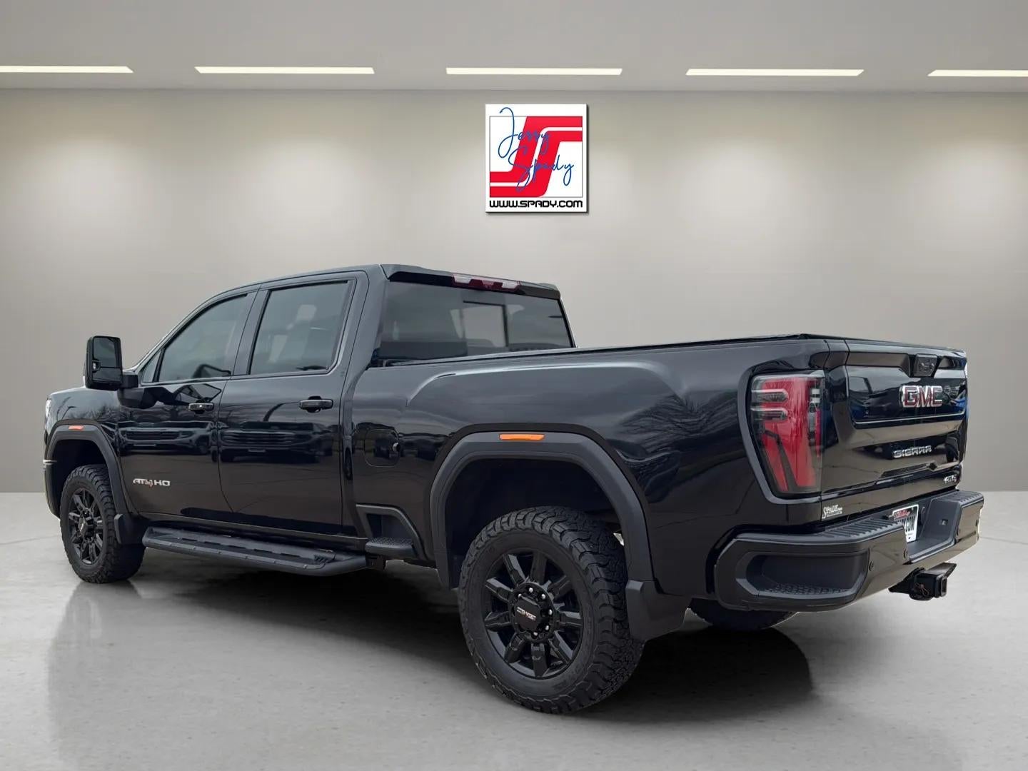 2025 GMC Sierra 2500 HD — rear three-quarter view
