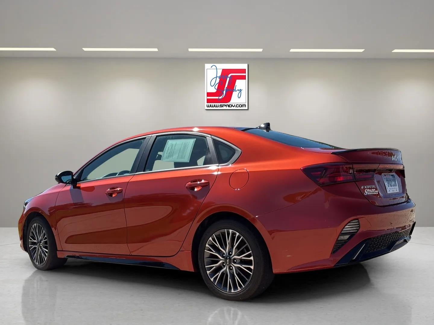 2023 Kia Forte — rear three-quarter view